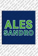 MAGNET-STORIES Alessandro - Magnet with the name Alessandro