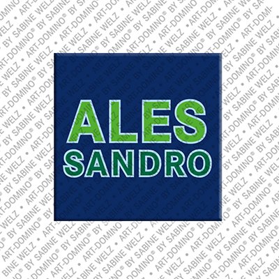 MAGNET-STORIES Alessandro - Aimant avec le nom Alessandro