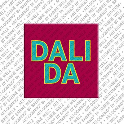 MAGNET-STORIES Dalida - Aimant avec le nom Dalida