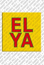 MAGNET-STORIES Elya - Magnet with the name Elya