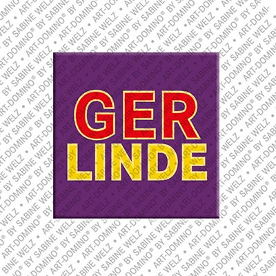 MAGNET-STORIES Gerlinde - Magnet with the name Gerlinde