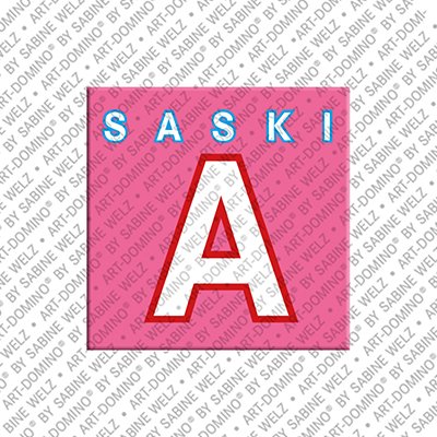 MAGNET-STORIES Saskia - Aimant avec le nom Saskia