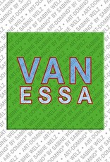 MAGNET-STORIES Vanessa - Magnet with the name Vanessa