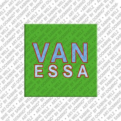 MAGNET-STORIES Vanessa - Magnet mit dem Vornamen Vanessa