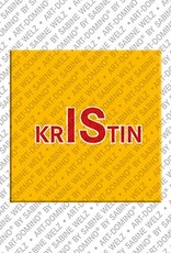 MAGNET-STORIES Kristin - Magnet with the name Kristin