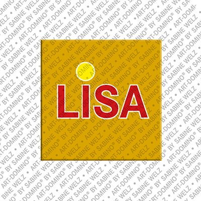 MAGNET-STORIES Lisa - Aimant avec le nom Lisa