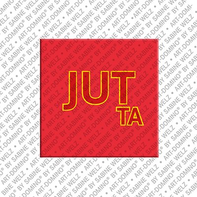 MAGNET-STORIES Jutta - Magnet mit dem Vornamen Jutta