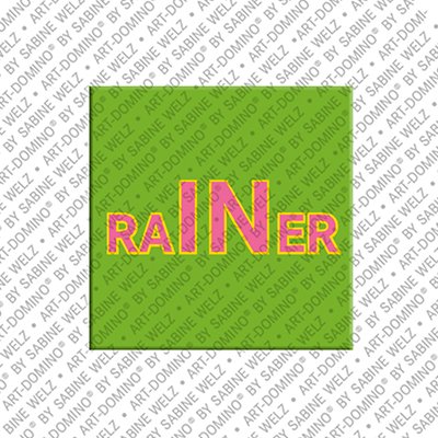 MAGNET-STORIES Rainer - Magnet with the name Rainer