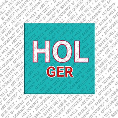 MAGNET-STORIES Holger - Magnet mit dem Vornamen Holger