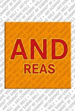 MAGNET-STORIES Andreas - Aimant avec le nom Andreas