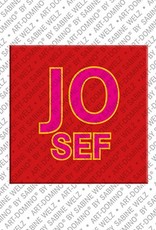 MAGNET-STORIES Josef - Magnet mit dem Vornamen Josef