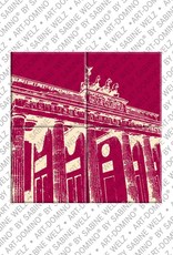 ART-DOMINO® BY SABINE WELZ Berlin - Brandenburg Gate 1