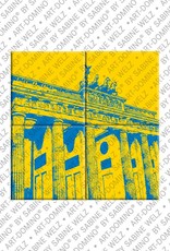 ART-DOMINO® BY SABINE WELZ Berlin - Brandenburg Gate 5