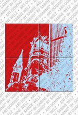 ART-DOMINO® BY SABINE WELZ Berlin - Kaiser Wilhelm Memorial Church 1