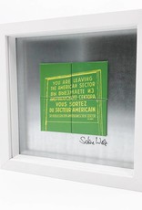 MAGNET-STORIES Berlin - Shield "Leaving the American Sector" 1