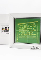 ART-DOMINO® BY SABINE WELZ Berlin - Bouclier "Quitter le secteur américain" 1