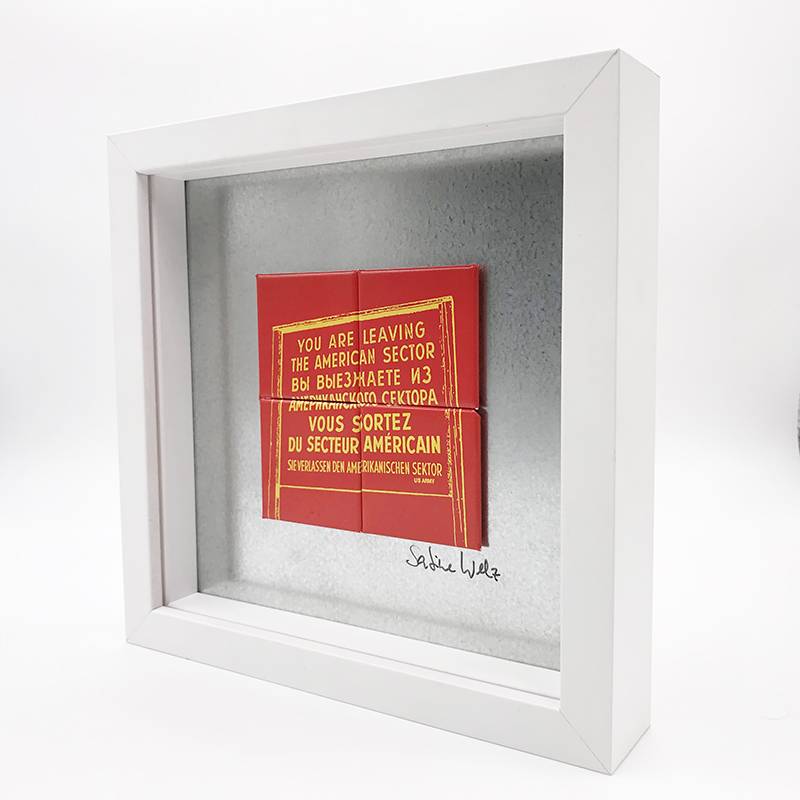 MAGNET-STORIES Berlin - Shield "Leaving the American Sector" 2