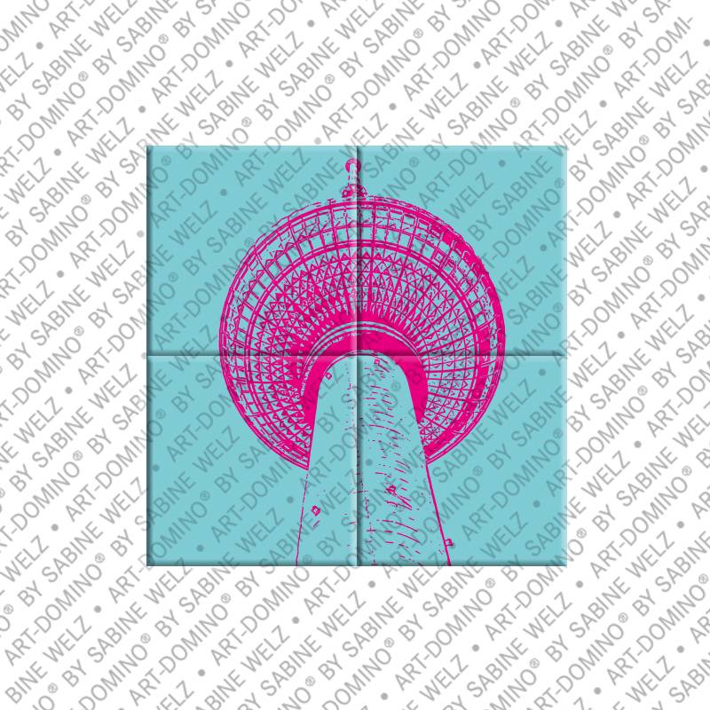 ART-DOMINO® BY SABINE WELZ Berlin - TV Tower - 1