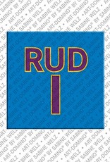MAGNET-STORIES Rudi - Aimant avec le nom Rudi