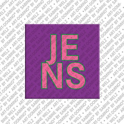 MAGNET-STORIES Jens - Magnet mit dem Vornamen Jens