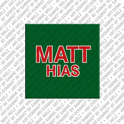 MAGNET-STORIES Matthias - Magnet mit dem Vornamen Matthias