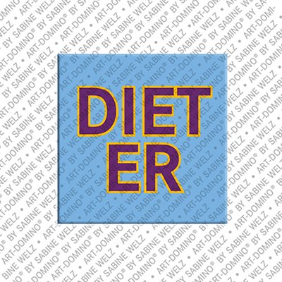 MAGNET-STORIES Dieter - Magnet mit dem Vornamen Dieter