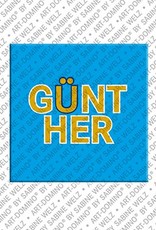 MAGNET-STORIES Günther - Magnet with the name Günther