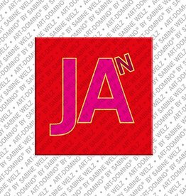 ART-DOMINO® BY SABINE WELZ Magnet - JAN