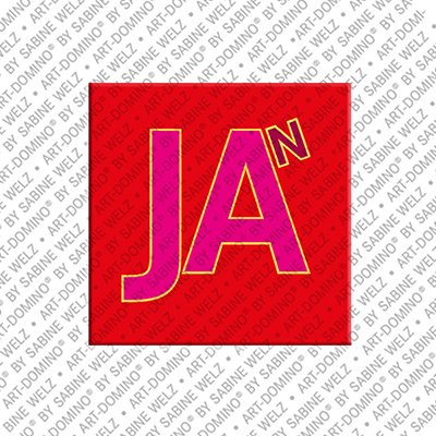 MAGNET-STORIES Jan - Aimant avec le nom Jan