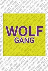 MAGNET-STORIES Wolfgang - Magnet with the name Wolfgang