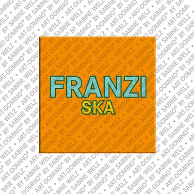 MAGNET-STORIES Franziska - Magnet mit dem Vornamen Franziska