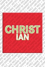 MAGNET-STORIES Christian - Magnet mit dem Vornamen Christian