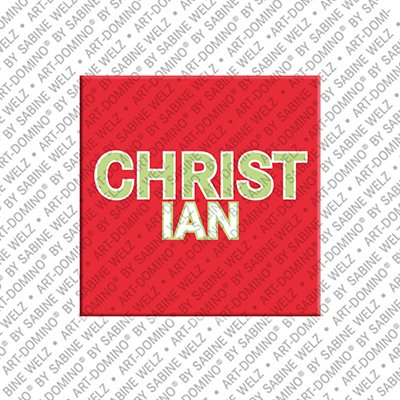 MAGNET-STORIES Christian - Aimant avec le nom Christian