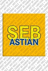 MAGNET-STORIES Sebastian - Aimant avec le nom Sebastian