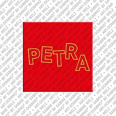 MAGNET-STORIES Petra - Magnet with the name Petra