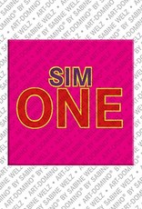 MAGNET-STORIES Simone - Magnet mit dem Vornamen Simone