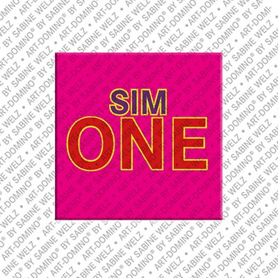 MAGNET-STORIES Simone - Magnet mit dem Vornamen Simone