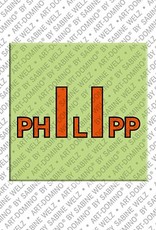 MAGNET-STORIES Philipp - Magnet mit dem Vornamen Philipp