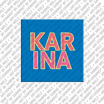 MAGNET-STORIES Karina - Magnet mit dem Vornamen Karina