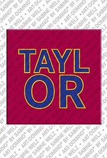 MAGNET-STORIES Taylor - Magnet with the name Taylor