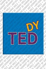 MAGNET-STORIES Teddy - Magnet mit dem Vornamen Teddy