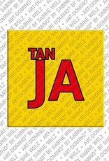 MAGNET-STORIES Tanja - Aimant avec le nom Tanja