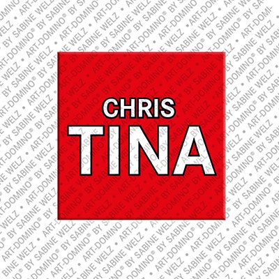 MAGNET-STORIES Christina - Aimant avec le nom Christina