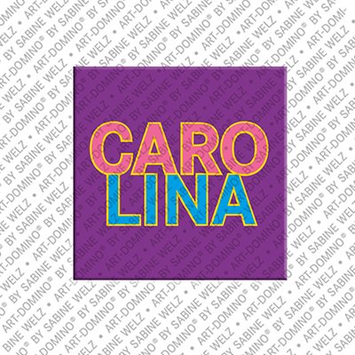 MAGNET-STORIES Carolina - Magnet with the name Carolina