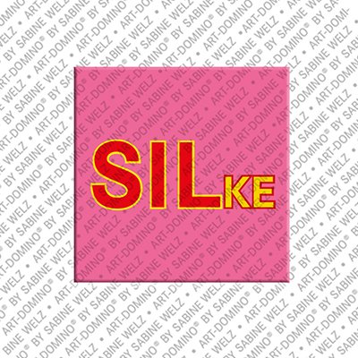 MAGNET-STORIES Silke - Magnet mit dem Vornamen Silke