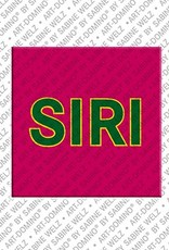 MAGNET-STORIES Siri - Magnet mit dem Vornamen Siri