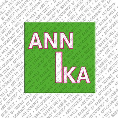 MAGNET-STORIES Annika - Magnet mit dem Vornamen Annika