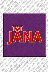 MAGNET-STORIES Tatjana - Magnet with the name Tatjana