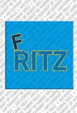 MAGNET-STORIES Fritz - Magnet with the name Fritz