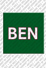 MAGNET-STORIES Ben - Aimant avec le nom Ben